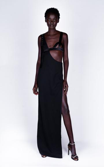 Moda Operandi Monot Asymmetrical Crepe Dress