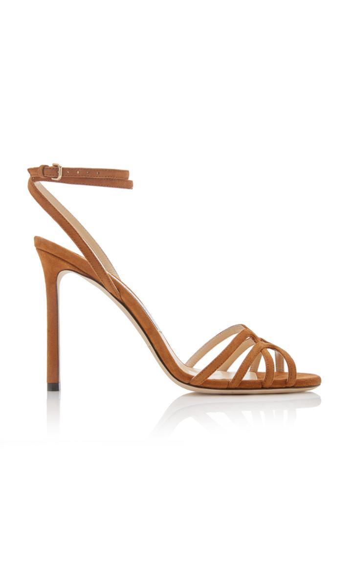 Jimmy Choo Mimi Suede Sandals Size: 36