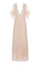 Moda Operandi Altuzarra Sifia Embellished Silk Maxi Dress Size: 34