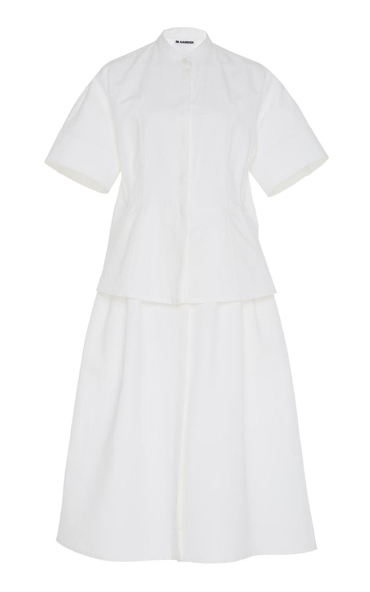 Jil Sander Gesture Cotton Dress