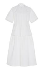 Jil Sander Gesture Cotton Dress