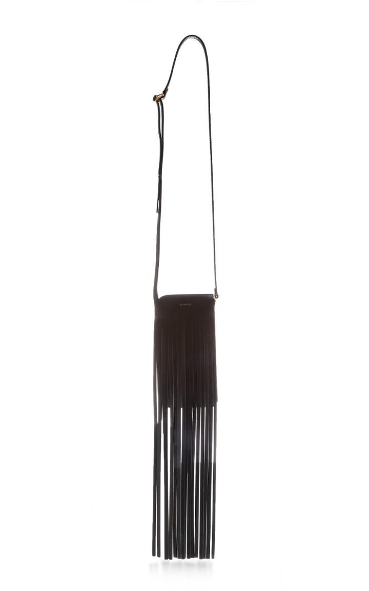 Ree Projects Do Fringed Leather Neck Pouch