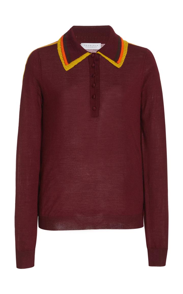 Moda Operandi Gabriela Hearst Manuel Cashmere-silk Knit Top