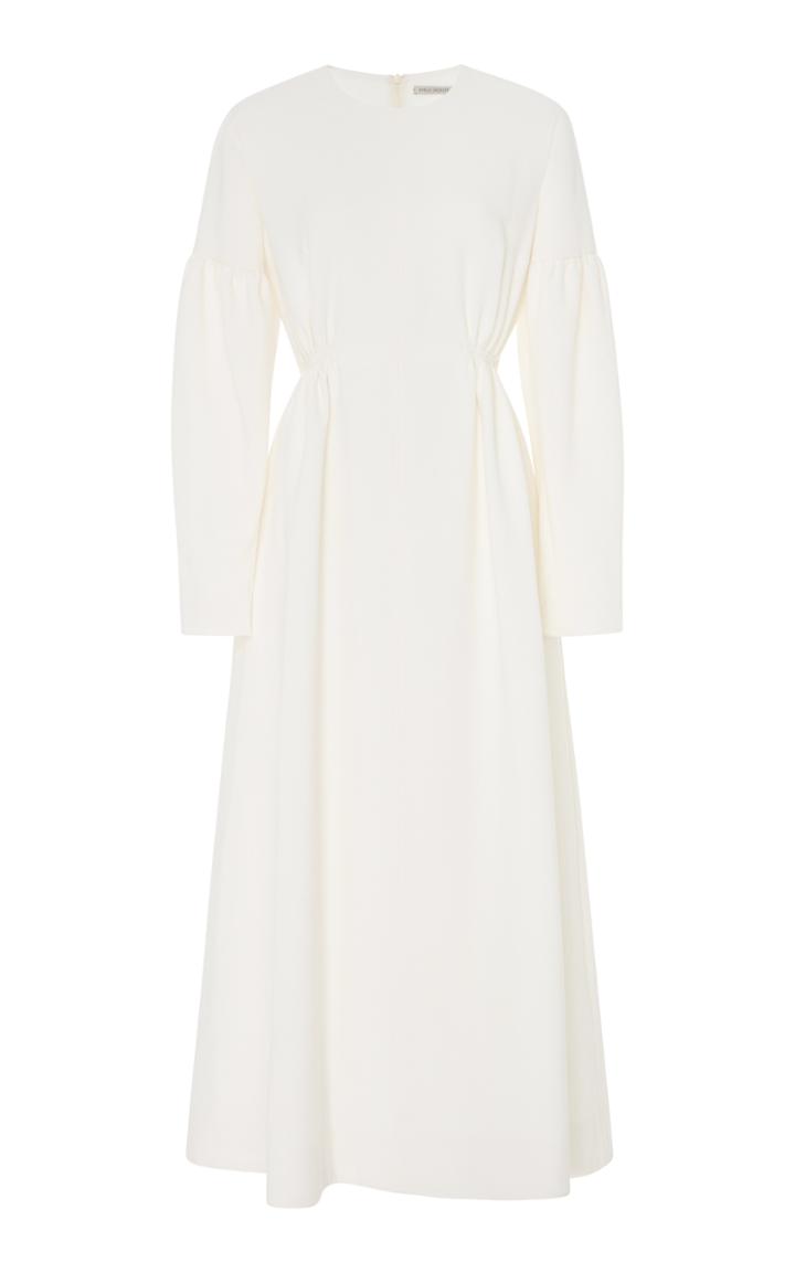 Emilia Wickstead Cecil Wool-crepe Dress