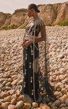 Moda Operandi Cucculelli Shaheen Accendo Embroidered Silk Dress