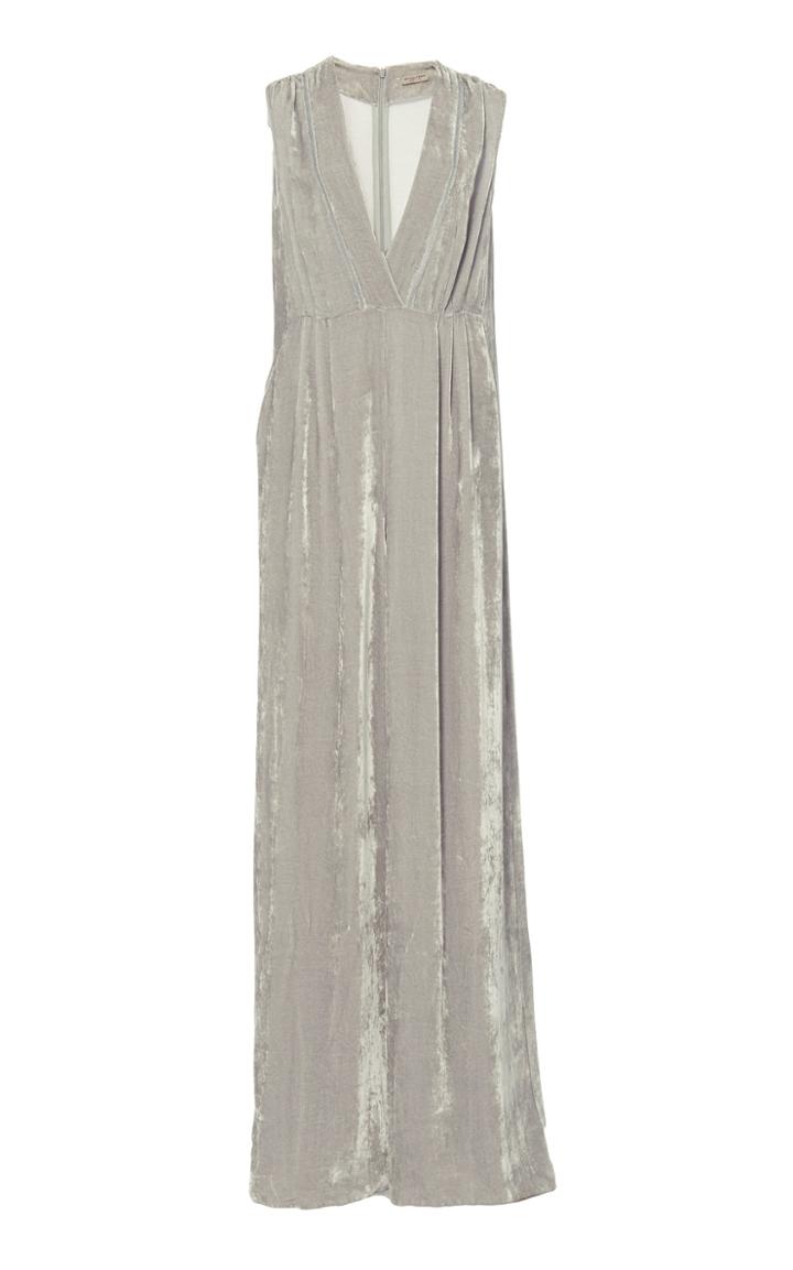 Bottega Veneta Wide-leg Velvet Jumpsuit