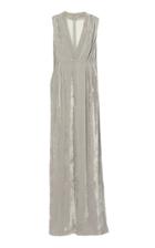 Bottega Veneta Wide-leg Velvet Jumpsuit
