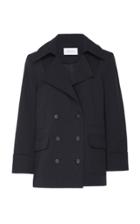 Current/elliott Captain Double Breasted Cotton-wool Peacoat
