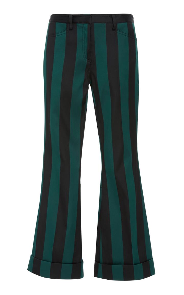 N 21 N&deg;21 Stripe Cropped Pant