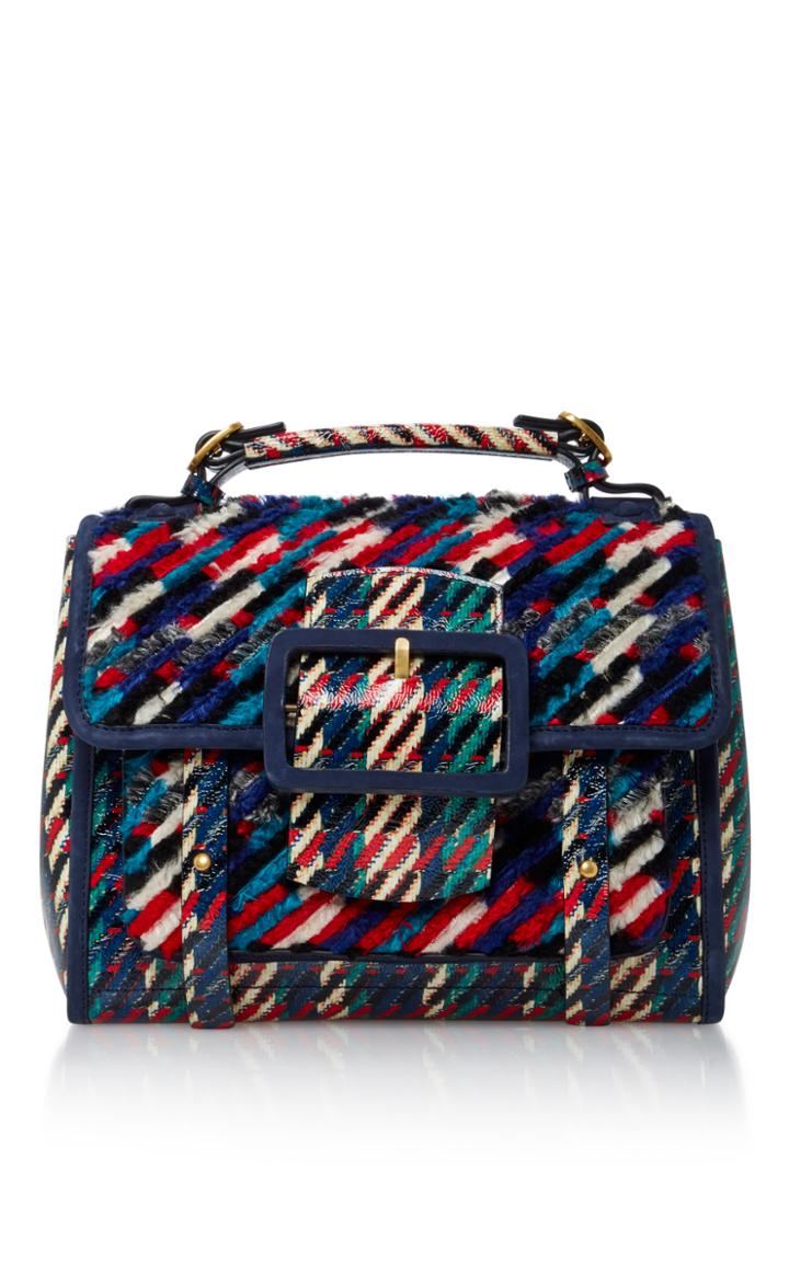 Tory Burch Sawyer Dogtooth Satchel