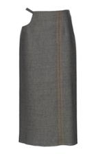 Maison Margiela Wool Pencil Skirt
