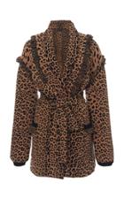 Dundas Printed Wool-blend Cardigan