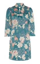 Bytimo Floral-print Satin Mini Dress Size: Xs