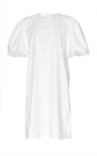Isabel Marant Toile Wita Embroidered Cotton-poplin Dress