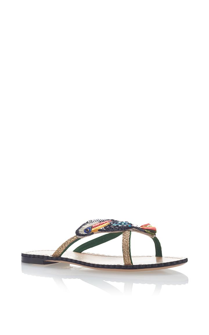 Charlotte Olympia Toucano Flat Sandal