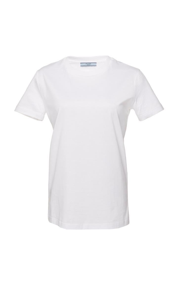 Prada Set-of-three Cotton-jersey T-shirts