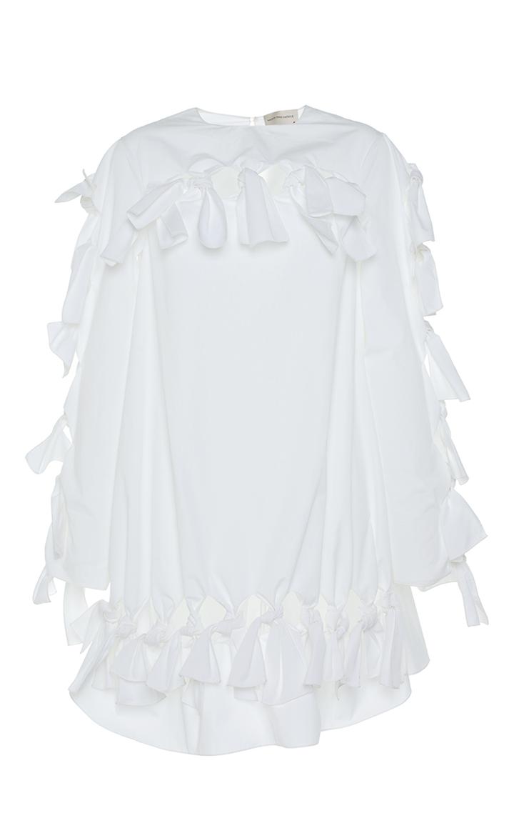 Maison Rabih Kayrouz Poplin Mini Dress