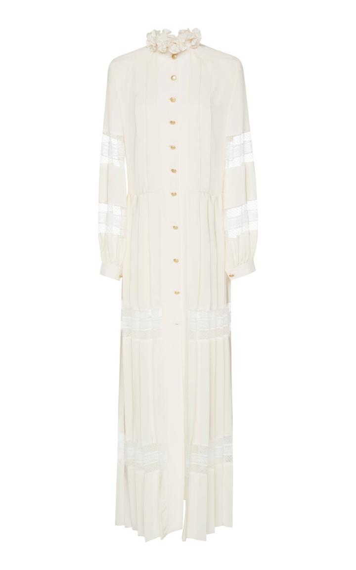 Philosophy Di Lorenzo Serafini Crepe De Chine Maxi Dress