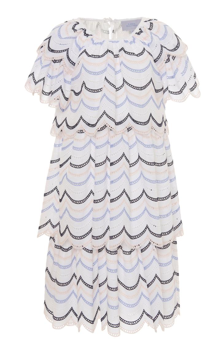 Luisa Beccaria Tiered Cotton Dress