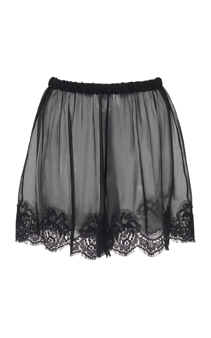 Moda Operandi Dolce & Gabbana Sheer Chiffon Shorts