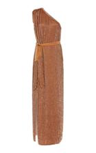 Retrofte Vivien Sequin-embellished One-shoulder Gown