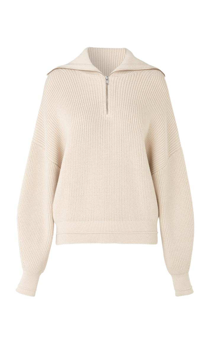 Moda Operandi Samse & Samse Elke 3/4 Zip Turtleneck Size: Xxs