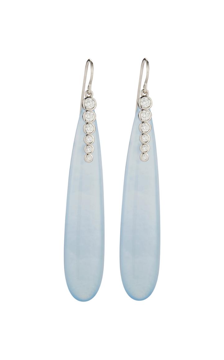 Moda Operandi Mcteigue & Mcclelland Chalcedony Rock Drop Earrings