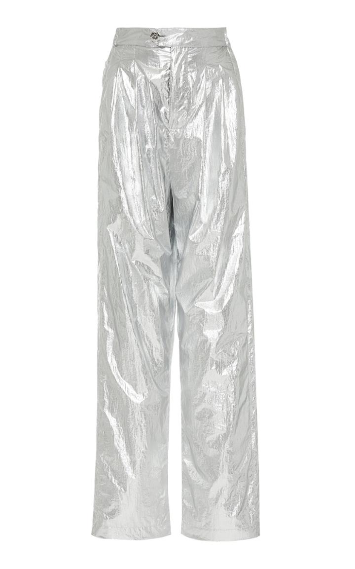 Moda Operandi Simon Miller Echo Lacquer-finish Pants Size: Xs