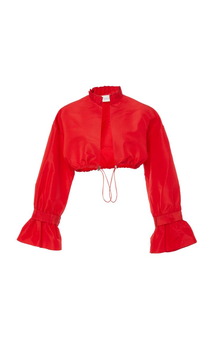 Sachin & Babi Manzu Silk Taffeta Jacket