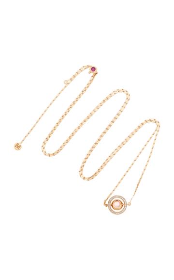 Marie Mas Swiveling 18k Pink Gold Necklace