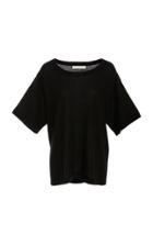 Marisa Witkin Fine Gauge Cashmere Jersey T-shirt