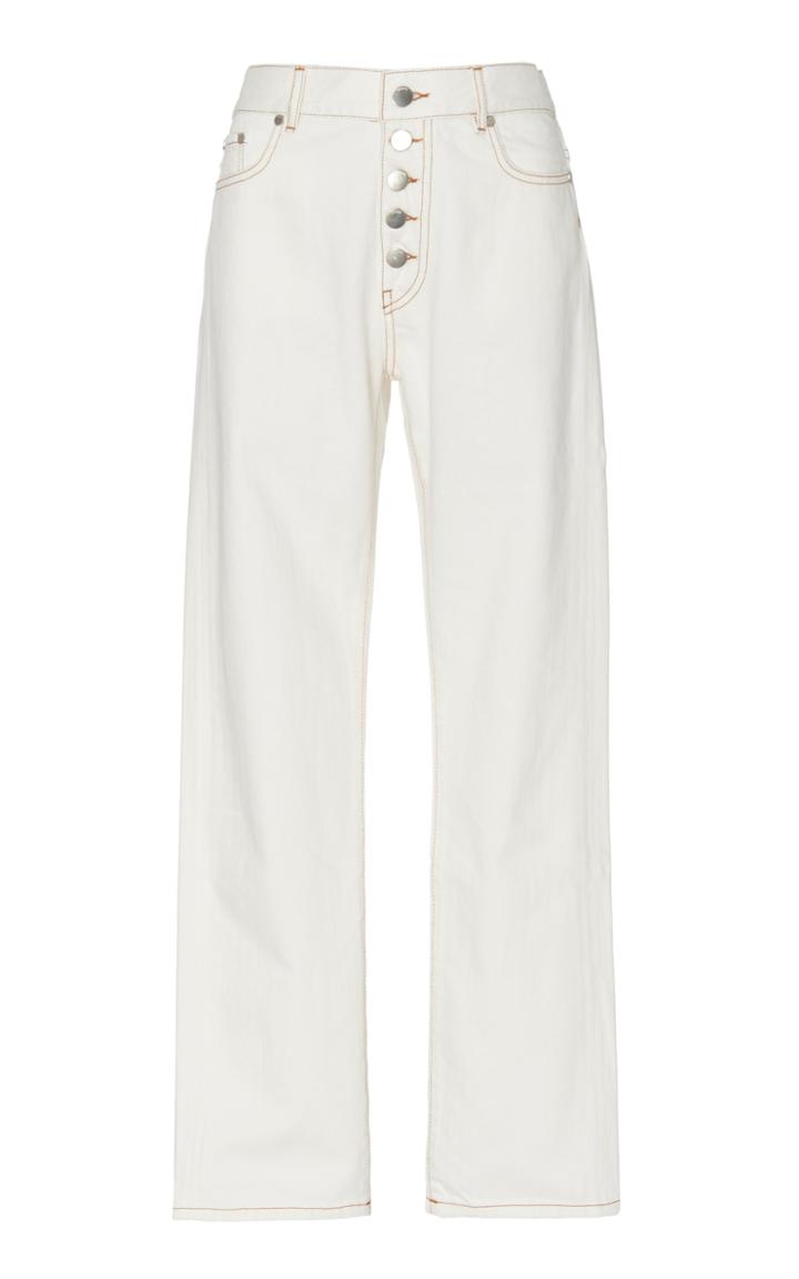 Joseph Den Mid-rise Slim-leg Jeans Size: 24