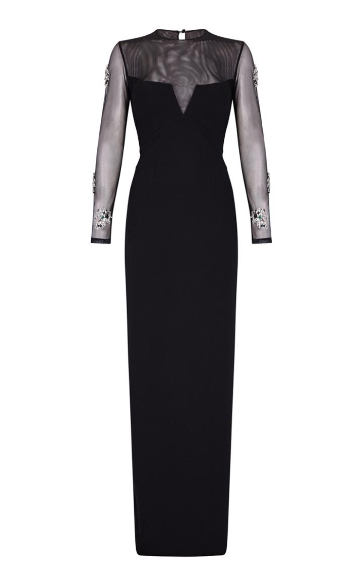 Safiyaa Gianna Sheer Dress
