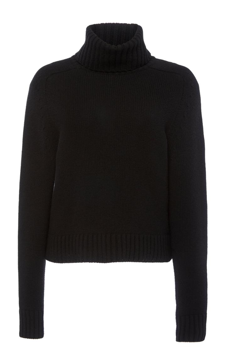 Nili Lotan Atwood Ribbed Cashmere Turtleneck Sweater