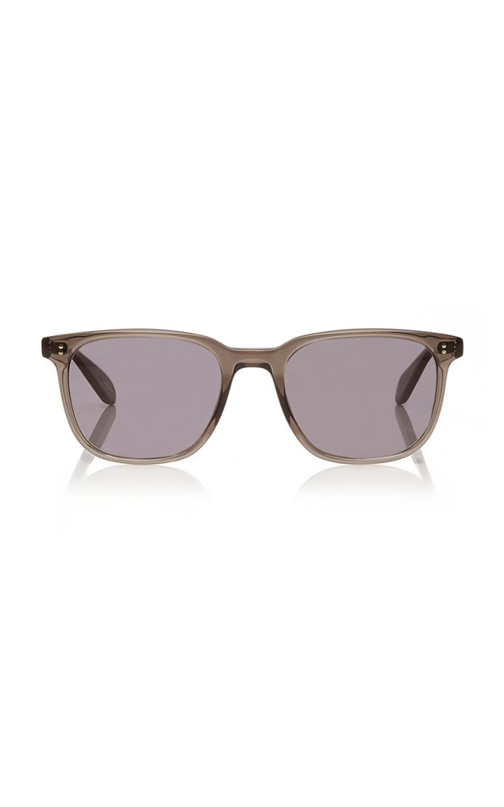 Garrett Leight Emperor 52 Square-frame Acetate Sunglasses