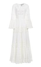 Alexis Hedda Embellished Eyelet Maxi Dress