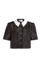 Moda Operandi George Keburia Double-breasted Silk Blouse