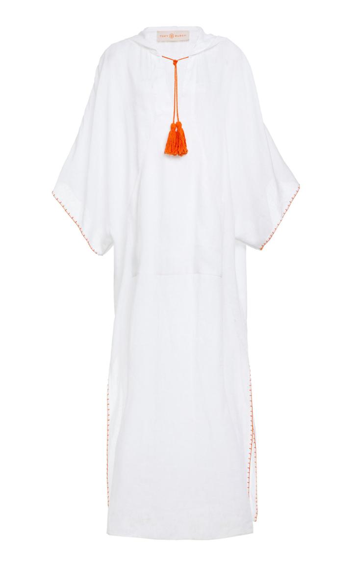 Tory Burch Embroidered Caftan Dress