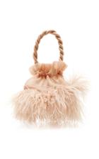 Moda Operandi Staud Grace Ostrich Feather Top Handle Bag