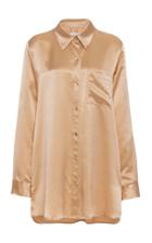 Moda Operandi Sablyn Quinn Button-down Silk Shirt Size: S