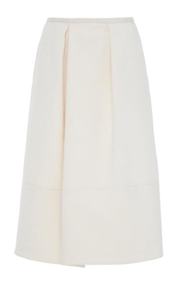 Jil Sander Lucinda A-line Cotton-blend Skirt
