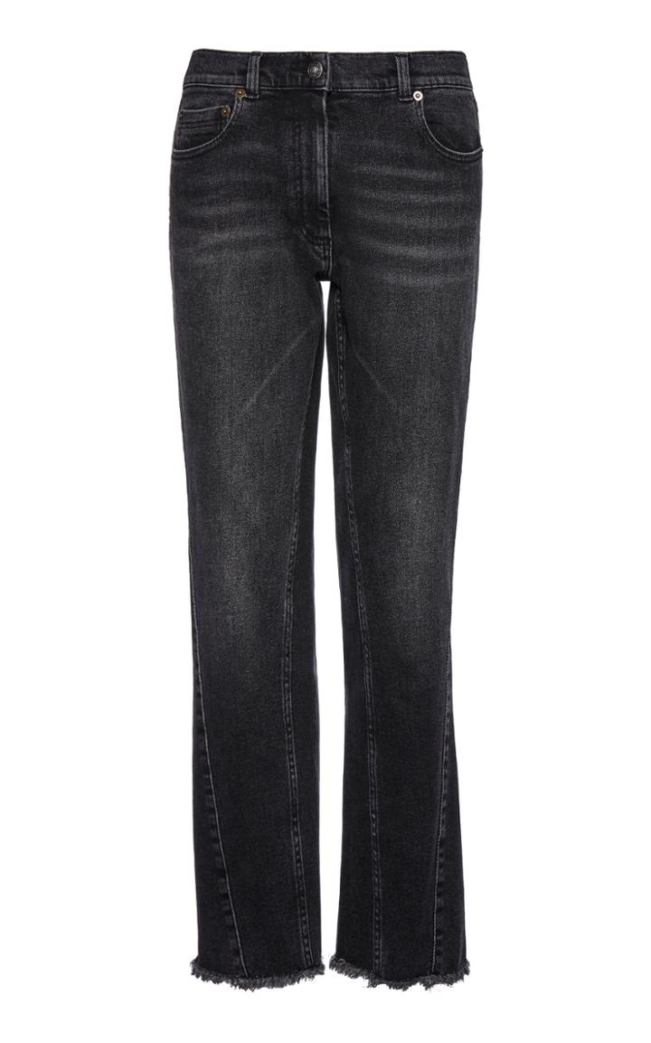 Magda Butrym Nelsonville Frayed Hem Jean