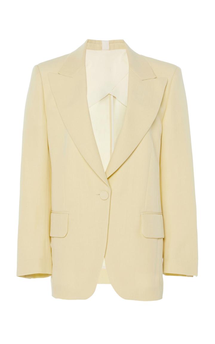 Moda Operandi Petar Petrov Juniper Wool-blend Blazer Size: 34