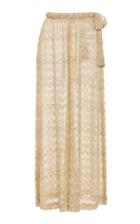 Missoni Mare Gold Wave Sheer Pants Size: 38