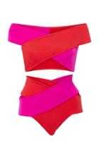 Oye Swimwear Lucette Cross Bikini Set