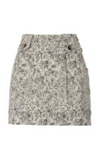 Roseanna Mini Elio Button Skirt