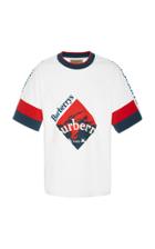 Burberry Logo Cotton Skater Shirt