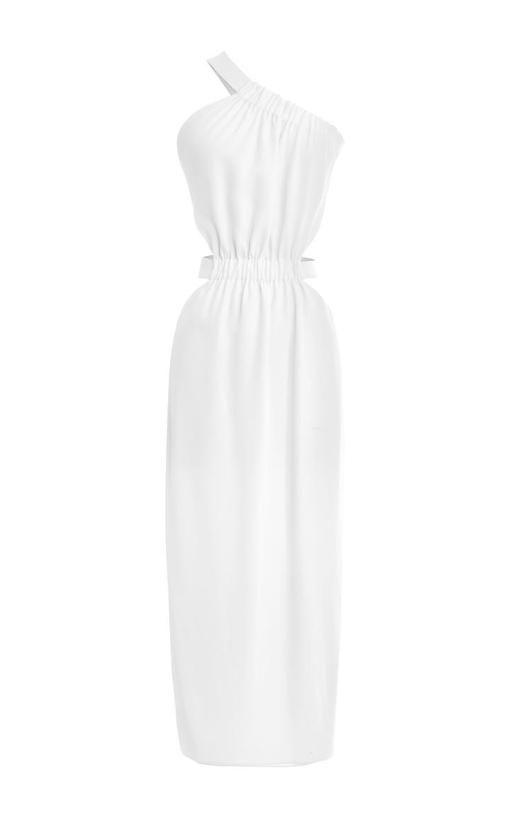 Cushnie Et Ochs Matte Viscose One Shoulder Dress