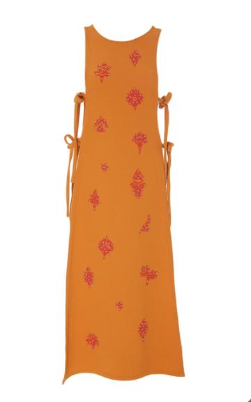 Amelia Brown Totem Applique Tabard Top