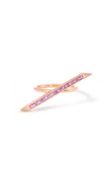 Moda Operandi Emily P. Wheeler 18k Rose Gold Line Ring